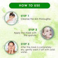 WOW Skin Science Anti-Acne Neem & Tea Tree Clay Face Mask for Refreshing & Refining Acne Prone Skin - For All Skin Types - No Parabens, Sulphate & Mineral Oil, 200 ml