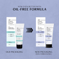 Deconstruct Oil-Free Moisturizer For Oily Skin | 3% NMF Complex + 0.2% Panthenol | Lightweight Gel Moisturizer | For Oily to Combination Skin | 50gm