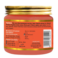 INDUS VALLEY Bio Organic Color Protection Aloe Vera Gel With Argan Oil For Rich Colour & Shiny Hair - (175 x 2 = 350ml) Set of 2
