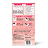 HipHop Skin Care Cleansing Charcoal Nose Strips (6 Strips), Blackheads, Whiteheads Remover, Pore Cleanser, with Natural Extracts, for Women, All Skin Types (Pack of 2)