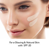 Seven Seas Lumi BB Cream, Tinted Skin Veil Foundation with SPF-20, Foundation + Moisturizer + Highlighter, 50ml (01-Nude, 50ml)