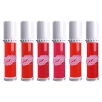 Shryoan Lippi Gift Matte Lip Gloss | Matte Finish & Waterproof and Smudge Proof & Hydrating, Light Weight, Long Lasting, High Shine & Soft Natural Liquid Lip Gloss (6ml X 6 Pcs) (A)