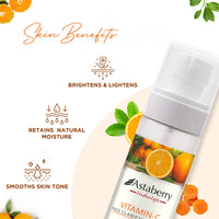Astaberry Indulge Vitamin C Face Toner For Glowing Skin|Toner For Oily & Dry Skin|Hydrates The Skin|With Orange Peel & Fermented Carrot Extract - 100 Ml