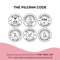 Pilgrim Spanish Squalane Lip Serum (Bubblegum)with roll-on for Visibly Plump Lips | Hydrating Lip serum for dark lips |Lip serum with Shea Butter & Pomegranate for plump & soft lips |Men & Women |6 ml