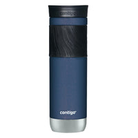 Contigo Byron Vacuum-Insulated Stainless Steel Travel Mug with Leak-Proof Lid, Reusable Coffee Cup or Water Bottle, BPA-Free, Keeps Drinks Hot or Cold for Hours, 24oz, Midnight Berry