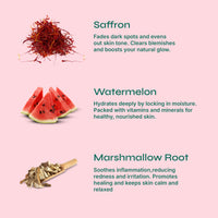 Tikitoro Kids Refreshing face wash| Pediatrician Approved | 100% Vegan with Saffron, Watermelon and Marshmallow Root | Cleanses, Purifies & Moisturises Skin | No Parabens & Sulphates (150 ml)