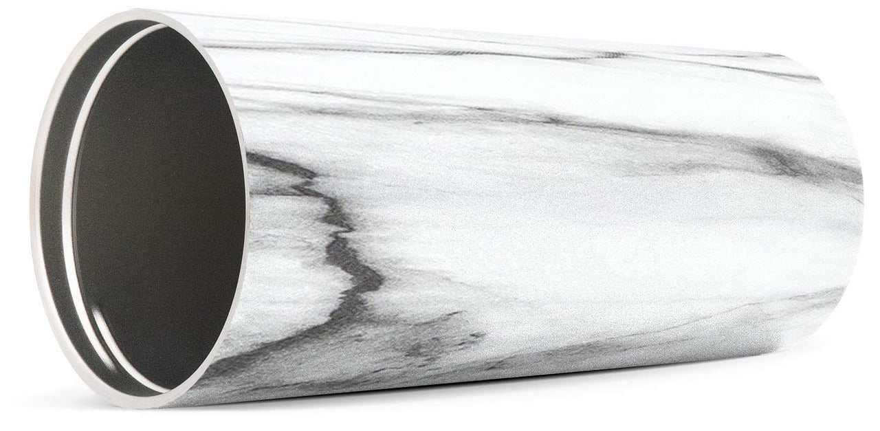 Simple Modern Insulated Tumbler with Lid and Straw | Iced Coffee Cup Reusable Stainless Steel Water Bottle Travel Mug | Gifts for Women Men Her Him | Classic Collection | 20oz | Carrara Marble Pattern: Carrara Marble