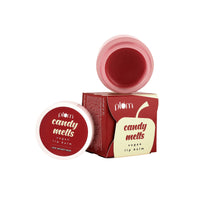 Plum Candy Melts Vegan Lip Balm | Red Velvet Love | Intense Moisturization | Natural UV Protection | Shea Butter & Cocoa Butter Infused | Cruelty Free & Paraben Free | 12g