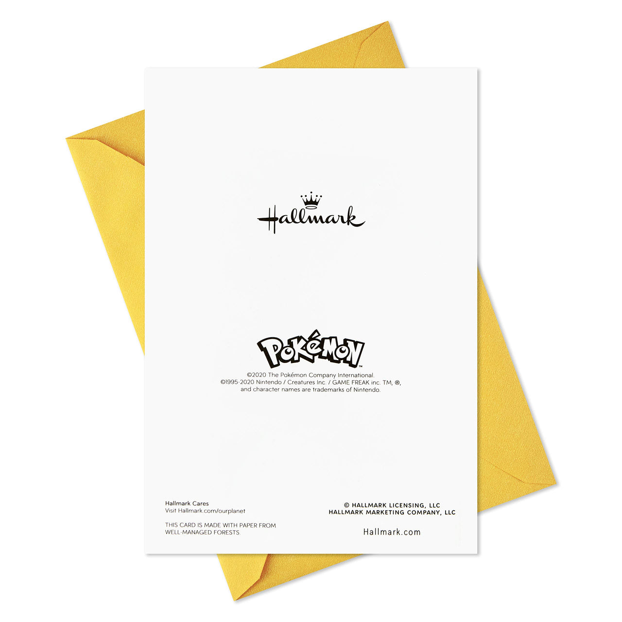 Hallmark Pokémon Birthday Card (Wild Pikachu) Wild Pikachu