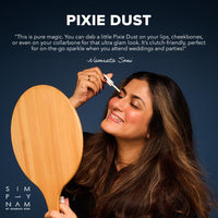 SIMPLYNAM Pixie Dust Multi-Use Glitter Glow | Liquid-to-Powder Formula | Buildable Shimmer | Lightweight & Hydrating | Vegan & Cruelty-Free | Multi-Use for Face & Body | Starlight