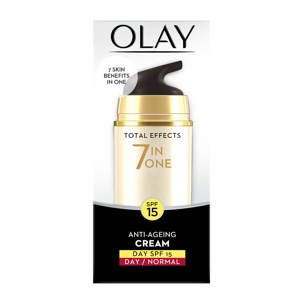 Olay Total Effects 7 In 1 Normal Anti Aging Skin Day Cream, SPF 15, 20g