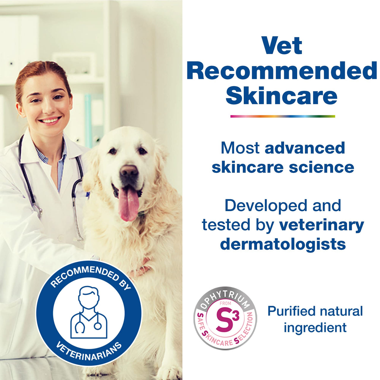 Douxo S3 Calm Shampoo 6.7 oz (200 mL) - For Dogs and Cats with Allergic, Itchy Skin