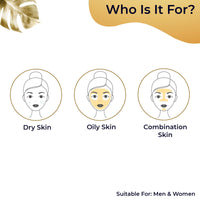 Pilgrim 24K Gold Facial Kit | Dewy Glass Skin Finish | Facial kit for Radiant Look | 24K Gold Face Mask Pack 50gm | 24K Gold Serum 20ml | Korean Skin Care | For Women & Men | FREE JUTE BAG
