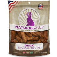 Loving Pets Natural Value All Natural Soft Chew Duck Sausages For Dogs, 13-Ounce 13 Ounce (Pack of 1)