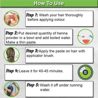 INDUS VALLEY Bio Organic Herbal Henna Powder (Jumbo Pack 500gm)