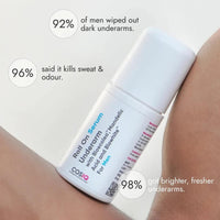 Cos-IQ Brightening Underarm Roll On Serum for Men | With Bioecolea, Mandelic Acid and Bio White | Fresh & fragranced | Suitable for Sensitive Skin | 40ml