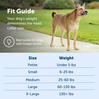 PetSafe Gentle Leader No-Pull Dog Headcollar - The Ultimate Solution to Pulling - Redirects Your Dog's  Pulling For Easier Walks - Helps You Regain Control - Medium , Silver