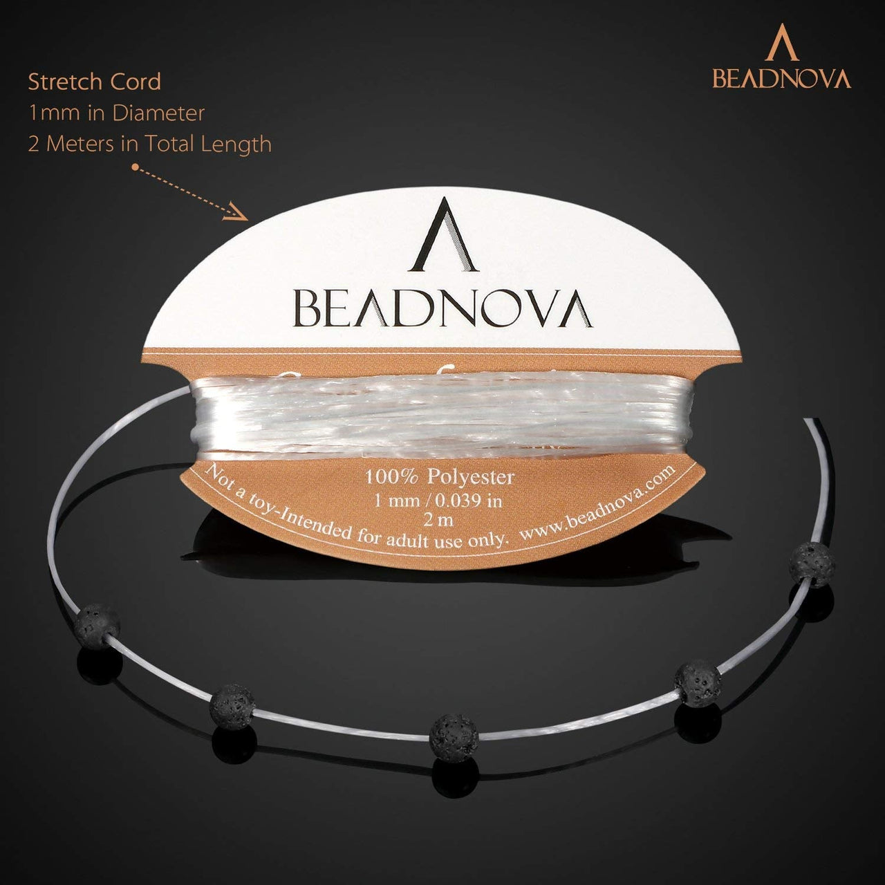 BEADNOVA Fluorite Beads Natural Crystal Beads Stone Gemstone Round Loose Energy Healing Beads with Free Crystal Stretch Cord for Jewelry Making (4mm, 90-92pcs) 4mm