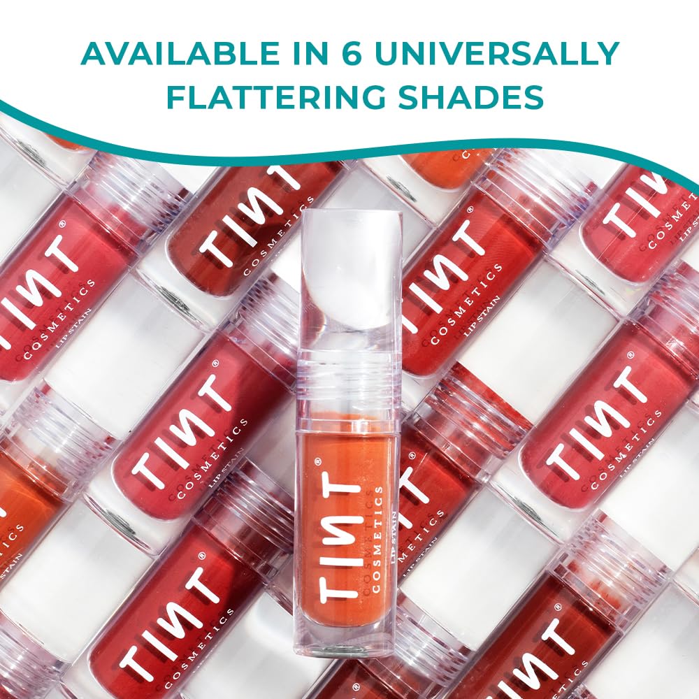 Tint Cosmetics 2.5ml Matte Finish Butter Cream Liquid Lip Stain, Waterproof, Transfer Proof, Non-Sticky, Non Drying, Light Weight, Long Lasting & Hydrating For Girls & Women
