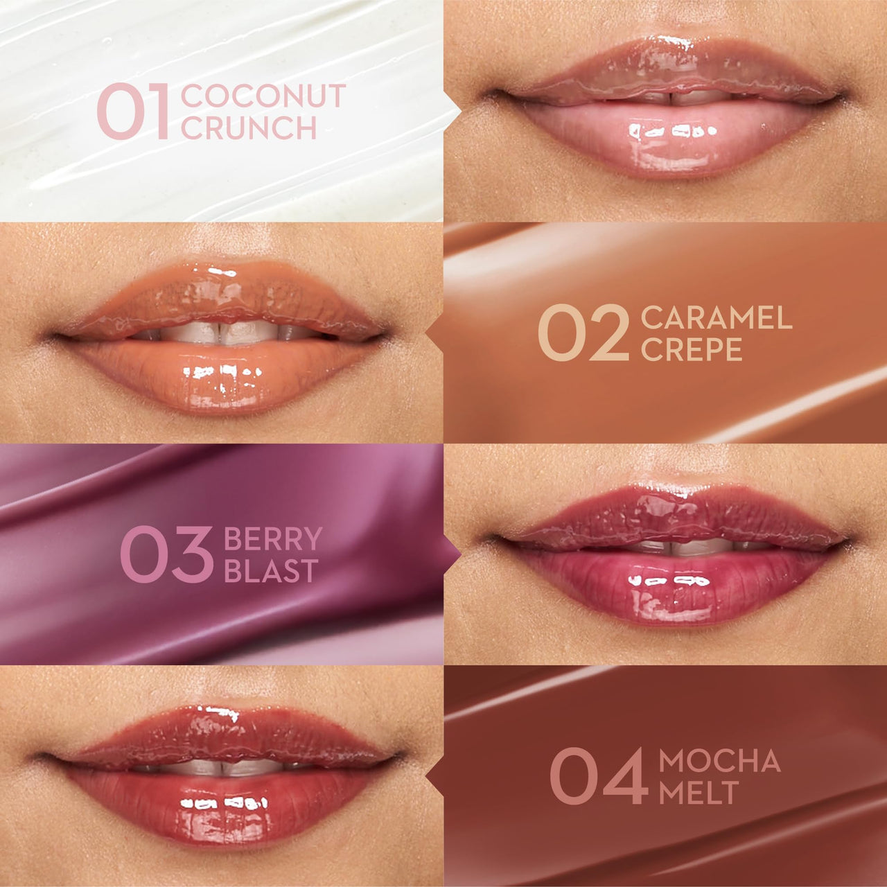 SUGAR Cosmetics Glide Peptide SPF50 PA+++ Lip Treatment | Infused Hyaluronic Acid, Ceramides & Vitamin E | Tinted Lip Balm | 10ml - 04 Mocha Melt