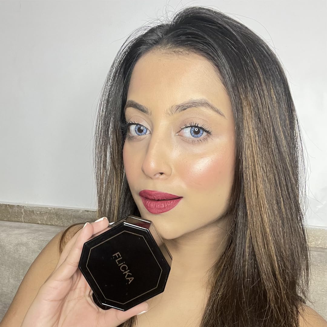 FLiCKA Dust if Off Loose Powder For Face Makeup| Weightless Loose Powder With Smooth & Matte Finish| Suitable For All Skin Types| 02 Banana, 7g