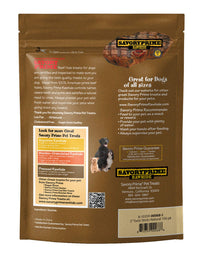 Savory Prime Rawhide 100% Beef Hide Natural Twist Sticks, 5 Inches