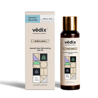 Vedix Customized Ayurvedic Mens Hair Oil for Hair Growth - Jeevath Root Stimulating Hair Oil With Celastrus + Hibiscus + Bhringraj Customized For Normal-Oily Scalp & Wavy & Curly Hair - 100ml