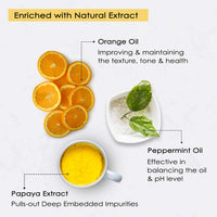 NutriGlow Papaya Fruit Facial Kit for Men, Women for Glowing Skin (250 gm + 10 ml)