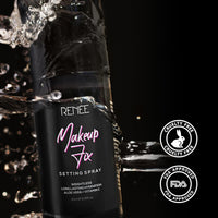RENEE Makeup Fixer Setting Spray 60ml| Infused With Aloe Vera & Niacinamide| Prevents Cracks, Minimizes Pores & Fine Lines| Long Lasting & Weightless Formula