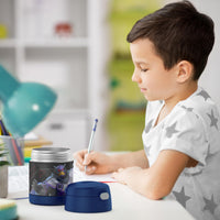 Disney Pixar Lightyear THERMOS FUNTAINER 10 Ounce Stainless Steel Vacuum Insulated Kids Food Jar with Spoon