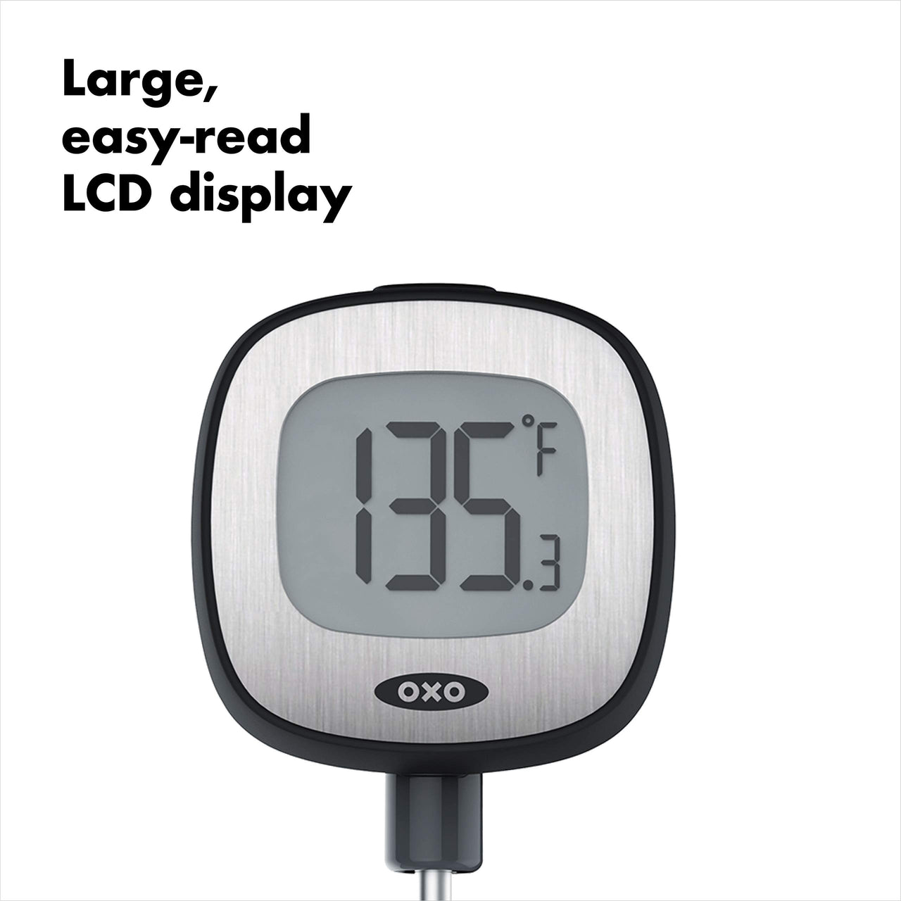 OXO Good Grips Chef's  Precision Digital Instant Read Thermometer, Black