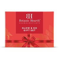Botanic Hearth Gift Hamper | Hibiscus Body Scrub 60g + Raspberry Lip Balm 10g + British Rose Body Wash 50ml | Glow & Go Kit | Pampering Gift | Gift Set for Women | Gift Set for Birthday, Valentine's, Anniversary, Rakhi & Special Occasions | Special Editio