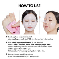 VT COSMETICS Collagen Reedle Shot 100 2-step Hydrogel Mask