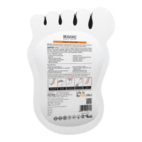 Dr.Rashel Vitamin C Peeling Mask for Cracked Feet | Dead Skin Remover | Heel Peel Pedicure | At Home Foot Care | Lavender | Exfoliant Foot Crack Mask with Moisturising Agents