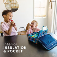 Simple Modern Disney Kids Lunch Box for Toddler | Reusable Insulated Bag for Girls, Boys | Meal Containers for School with Exterior and Interior Pockets | Hadley Collection | Encanto