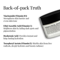 iCosmetiques Night Cream |Vitamins B3, C, E |Shea Butter & Glycerin |Deep Hydration & Glow |Lightweight Moisturizer for Radiant Skin |Mineral Oil & Silicone-Free |Unisex Total Care Formula |50g