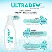 Vegetal Ultradew Moisturising Lotion for Very Dry and Itchy Skin- 150ml.
