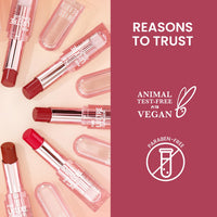 Swiss Beauty Pure Lustre Lipstick | High Shine Finish | Smooth Glide | With Olive Oil & Vitamin E | Hydrating | Shade- Bleached Pink, 3.8gm