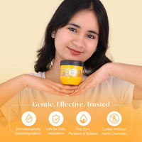 Meglow Mango Body Yogurt – Oil-Free Moisturizer for Dry Skin, Radiance & Long-Lasting Hydration, 200ml