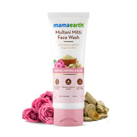 Mamaearth Charcoal, Rice Water Glass, Multani Face Wash