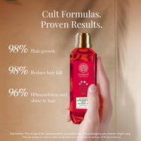 Forest Essentials Ayurvedic Bhringraj Head Massage Oil For Stronger, Thicker Hair | Helps Reduce Dandruff and Dry Scalp | Promotes Hair Regrowth | Reduces Hair Fall | Cold Pressed & Natural