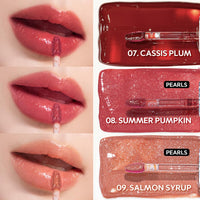 TIRTIR Waterism Tinted Lip Gloss #09 | SALMON SYRUP, 4 g – Kiss Ready Lipgloss | 12H Long Lasting Non Sticky Natural Tinted Glow | Korean Multiuse Cheek and Lip | Tint for Women gift