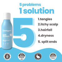 Tuco® Kids Mild Shampoo With Soapnut, Almond, Henna, Pomegranate | Ages 2-5, 4-10, 10-15, 5-10 Years | Paraben, SLS & Sulphate Free | pH 5.5, Vegan & Tear Free | 100 ml (Pack of 2) |