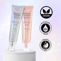 FACESCANADA Strobe Cream - Silver, 30Ml | Primer + Highlighter + Moisturizer | Shea Butter & Hyaluronic Acid | Intense Hydration | Flawless Radiant Dewy Skin | Illuminating & Glowing Makeup Base