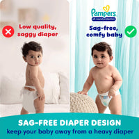 Pampers All round Protection Pants Style Baby Diapers, X-Large (XL) Size, 56 Count, Anti Rash Blanket, Lotion with Aloe Vera, 12-17kg Diapers