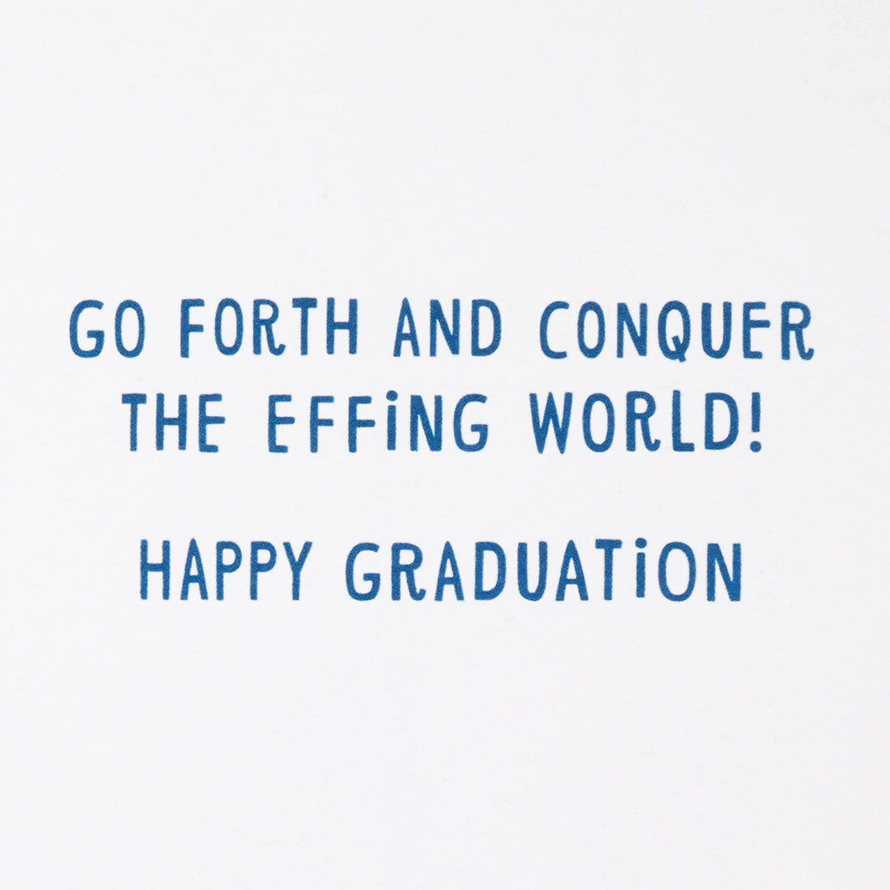 Hallmark Shoebox Funny Graduation Cards, Conquer the World (6 Cards with Envelopes) Graduation, Conquer the World