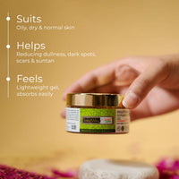 Indus Valley Organic And Natural Cow's Milk Yogurt & Honey Gel | All skin type - 50 ML