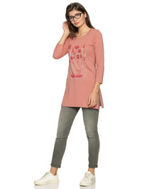 In Love Women's  Long Knee Length Night Wear Tshirts