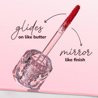 MILA BEAUTÉ Gloss Girl Lip Gloss|Enriched With Mango Seed Butter & Hyaluronic Acid|Light Weight & Non-Sticky Formula|Gives Fuller-Lip Effect & Extra Hydration|High Shine Finish-(Gloss Girl, 2.8 Ml)