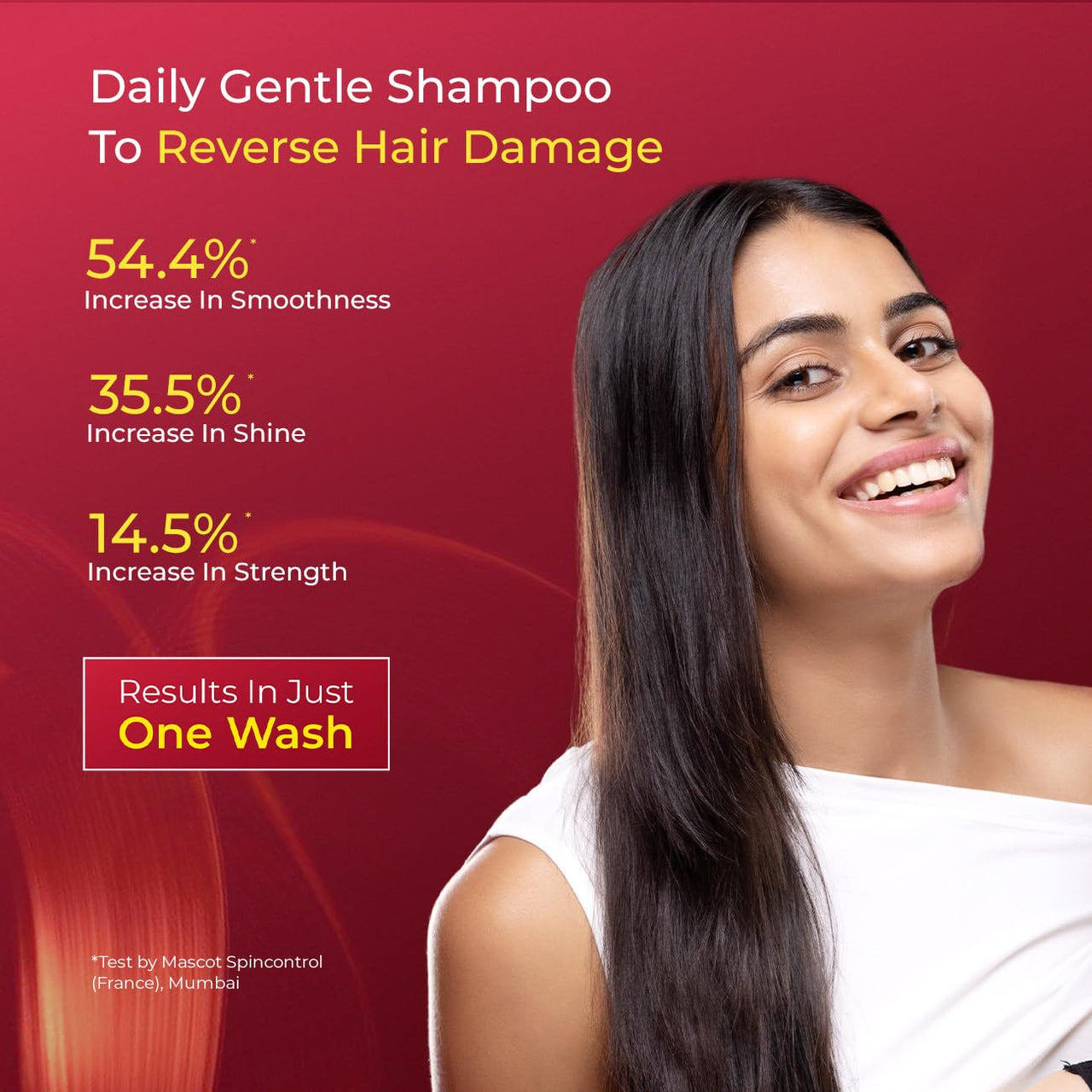 Arata 6-in-1 Super Shampoo | Prevents Hair loss | Restores pH Balance | Boosts Hair Thickness | Reduces Breakage | Fights Microbial Infections | Adds Shine | Shampoo For Women & Men | 150ml